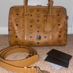 Authentic MCM Boston bag